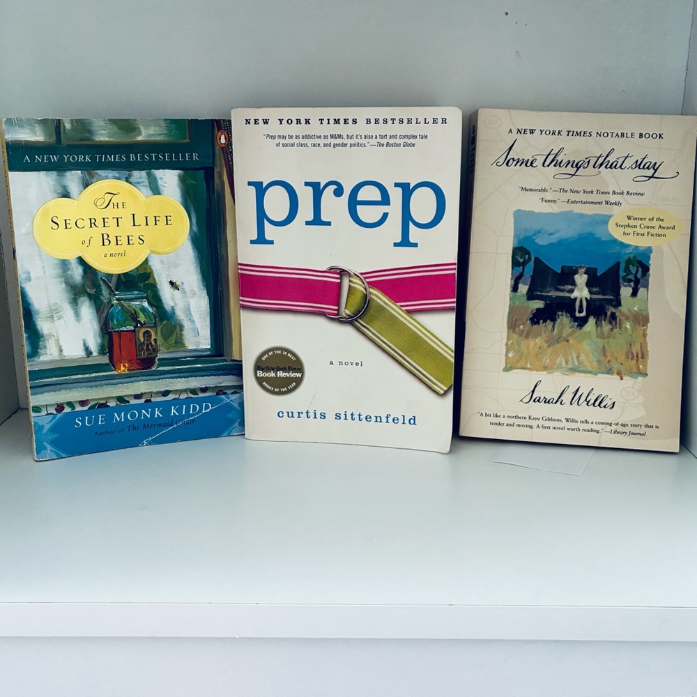 Bundle 3 Paperbacks, Some Things That Stay, The Secret Life of Bees, PREP
